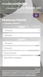 Mobile Screenshot of mudanzasonline.es